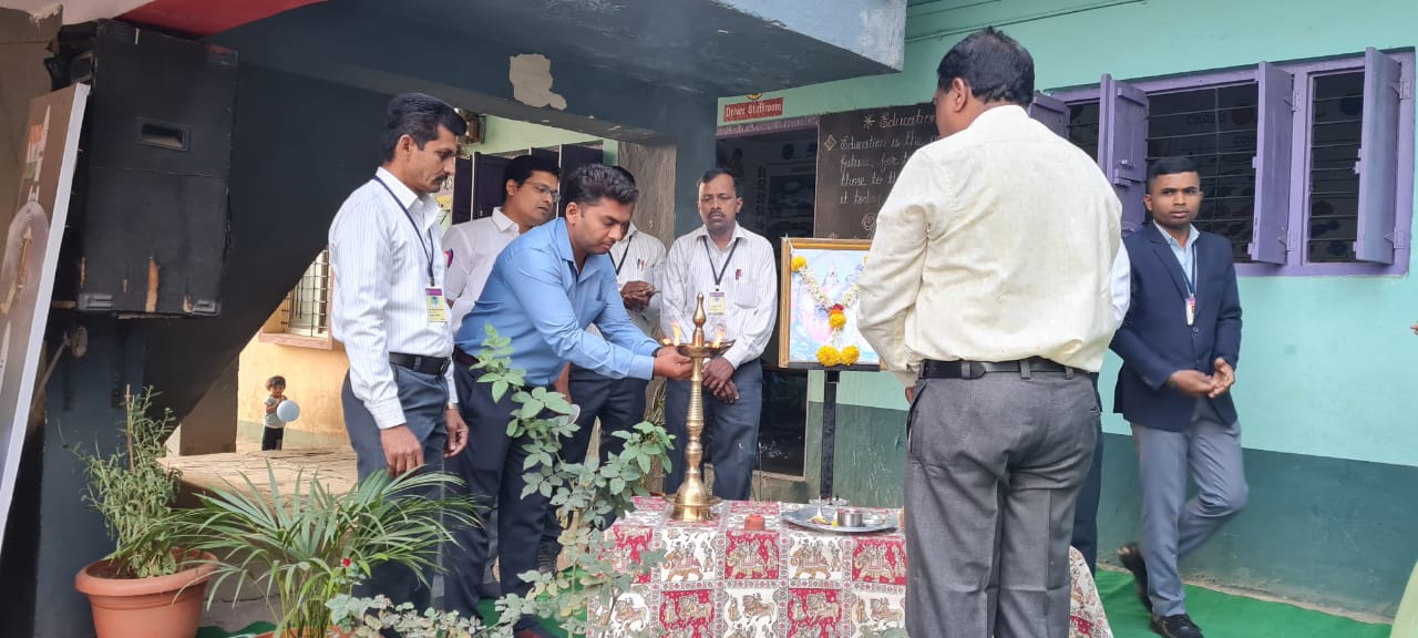 Ceremony of Robotics lab22 Kolhapur
